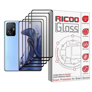 Ricoo Ricoo Glass MIX004 Screen Protector For Xiaomi 11T Pack Of 4