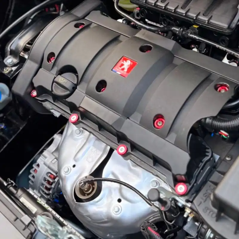 واشررنگی اسپرت و پیچ کد RC 1 بسته 20 عددی مناسب برای پژو 206