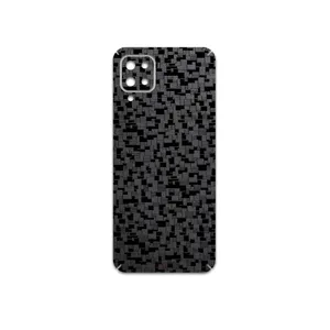 MAHOOT Black-Silicon Cover Sticker for Samsung Galaxy A12