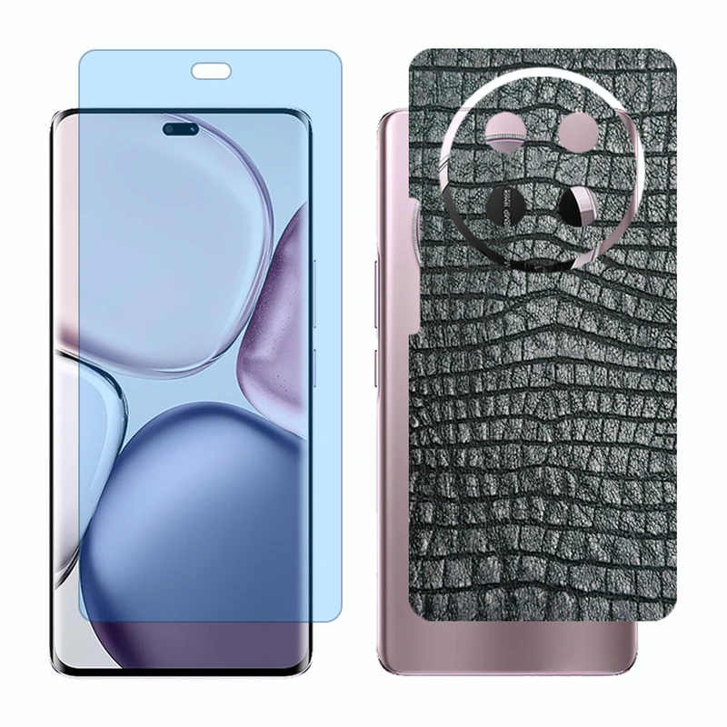 محافظ صفحه نمایش مات آنتی بلو گلس مدل Together مناسب برای گوشی موبایل آنر X9c به همراه برچسب پوششی