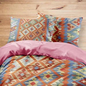 سرویس روتختی مدوپد طرح فرش گلیم مدل C-Gilim16 یک نفره 4 تکه