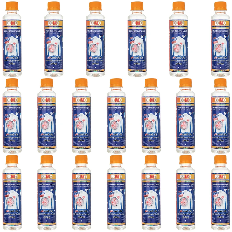 مایع لکه بر لباس بمو مدل FAN3 حجم 250 میلی لیتر بسته 20 عددی