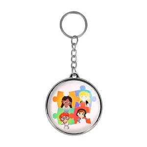 جاکلیدی خندالو طرح اتیسم Autism مدل دوطرفه کد 2672126722