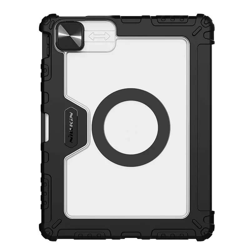 کیف کلاسوری نیلکین مدل Camshield Bumper SnapSafe مناسب برای تبلت اپل iPad Air 13 2025 / iPad Air 13 2024 / iPad Pro 12.9 2022 / 2021 / 2020 کیف کلاسوری نیلکین مدل Camshield Bumper SnapSafe مناسب برای تبلت اپل iPad Air 13 2025 / iPad Air 13 2024 / iPad Pro 12.9 2022 / 2021 / 2020