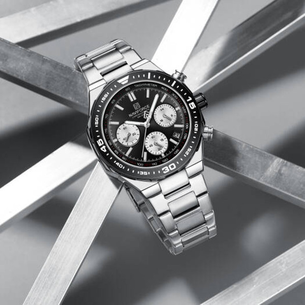 ساعت مچی عقربه‌ای مردانه نیوی فورس مدل NF8049SB