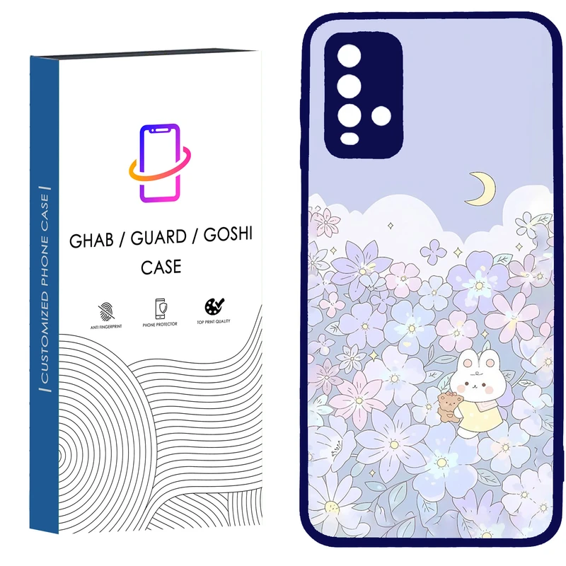 کاور قاب گارد گوشی طرح دخترانه کد - TPU - BN مناسب برای گوشی موبایل  شیائومی Redmi Note 9 4G / Redmi 9T