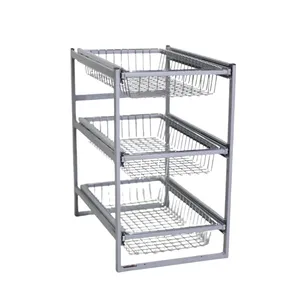 نظم دهنده کابینت مدل سبد سوپری ریلی سیب زمینی و پیاز یونیت ۵۰