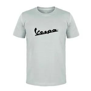 تی شرت آستین کوتاه مردانه مدل vespa کد L42 رنگ طوسی