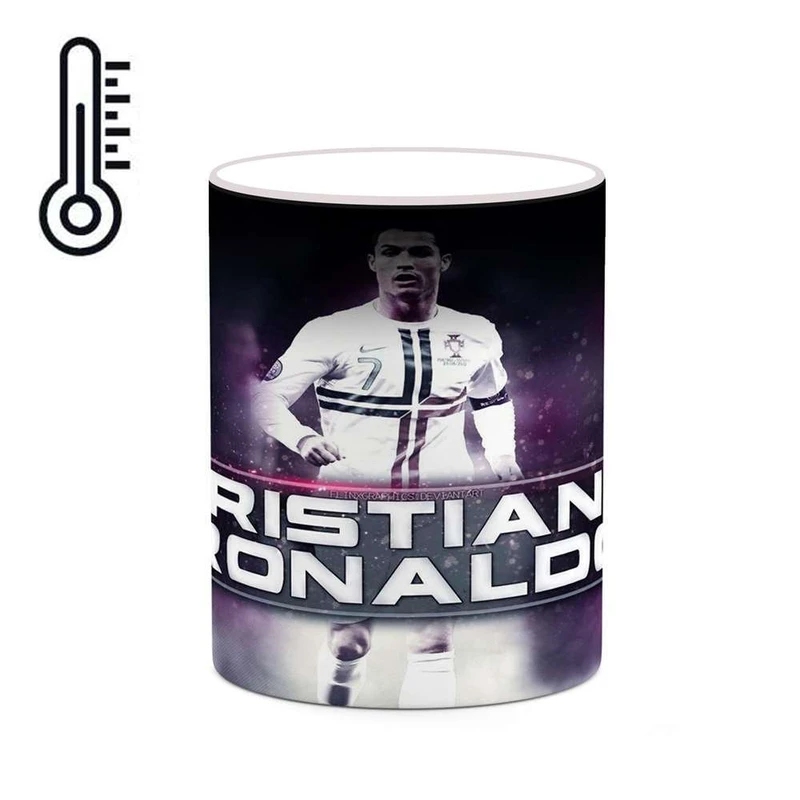 ماگ حرارتی کاکتی مدل کریستیانو رونالدو کد mgh24847