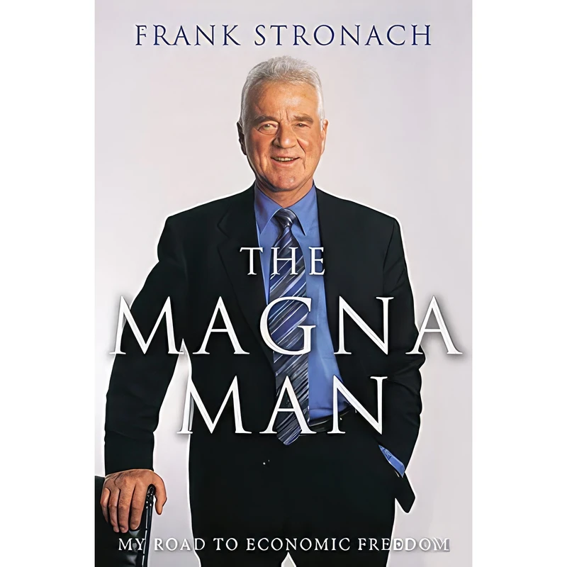 کتاب The Magna Man اثر Frank Stronach انتشارات HarperCollins Publishers