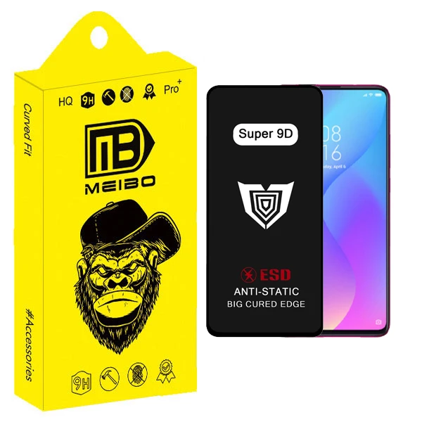محافظ صفحه نمایش میبو مدل Super 9D Pro مناسب برای گوشی موبایل شیائومی mi 9T