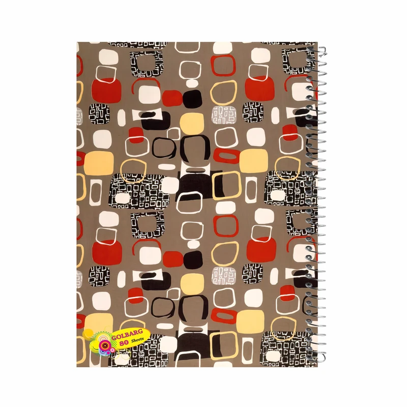 دفتر مشق 80 برگ گلبرگ طرح دانشجویی کد 801781