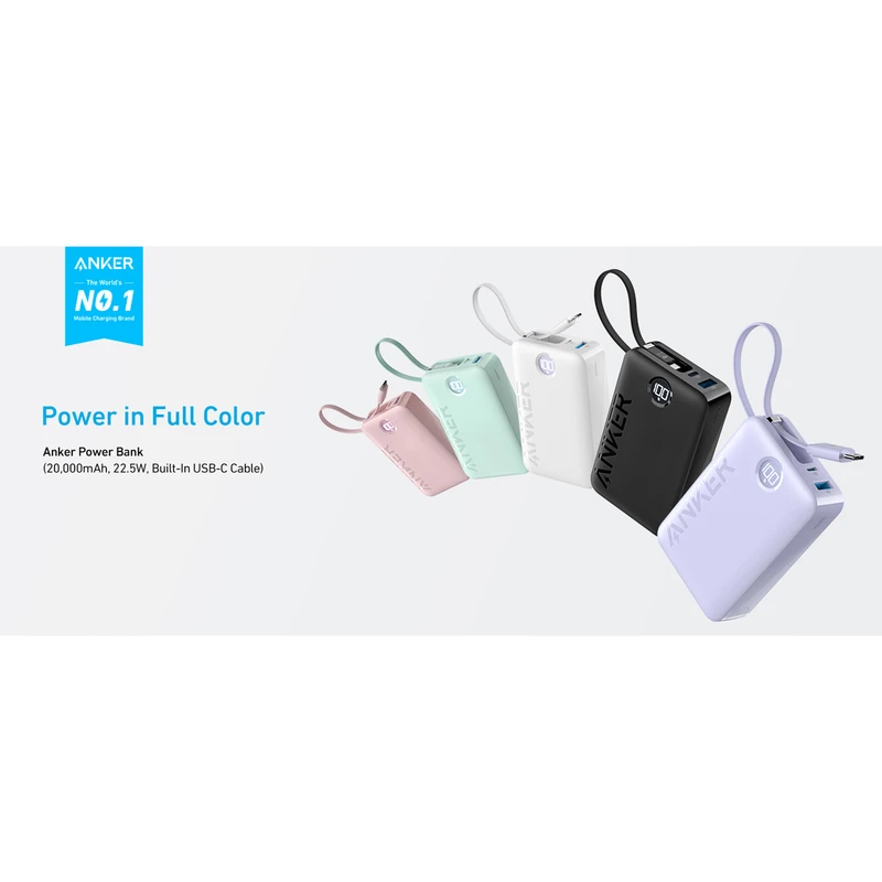 عکس شماره 5 : پاوربانک 22.5 وات انکر مدل a1647h11 ظرفیت 20000 میلی آمپر ساعت