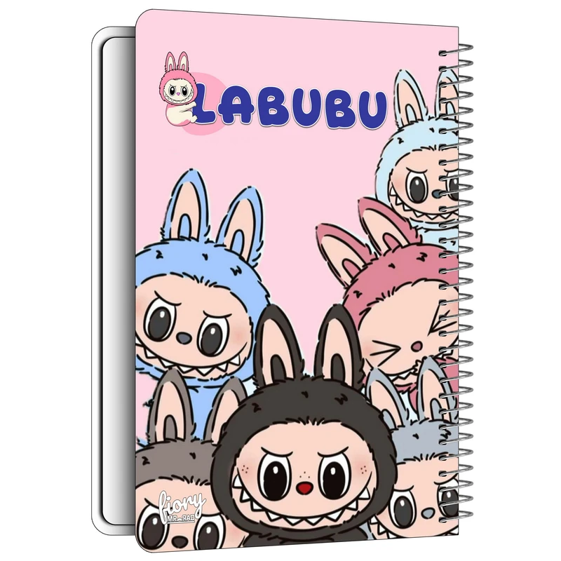 دفتر نقاشی مستر راد مدل لابوبو labubu طرح فانتزی کد fiory 2842