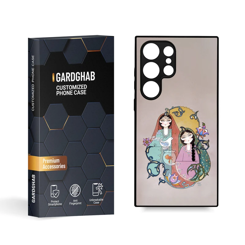 کاور گارد قاب مدل دخترانه مناسب برای گوشی موبایل سامسونگ Galaxy S24 Ultra