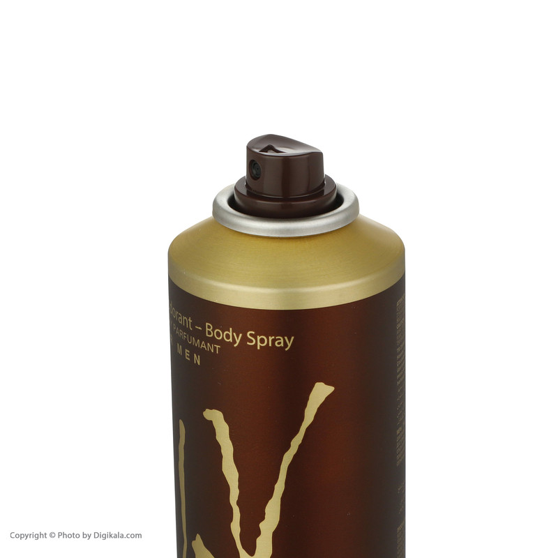 اسپری دئودورانت مردانه اولریک دو وارن مدل STAR حجم 200 میلی لیتر