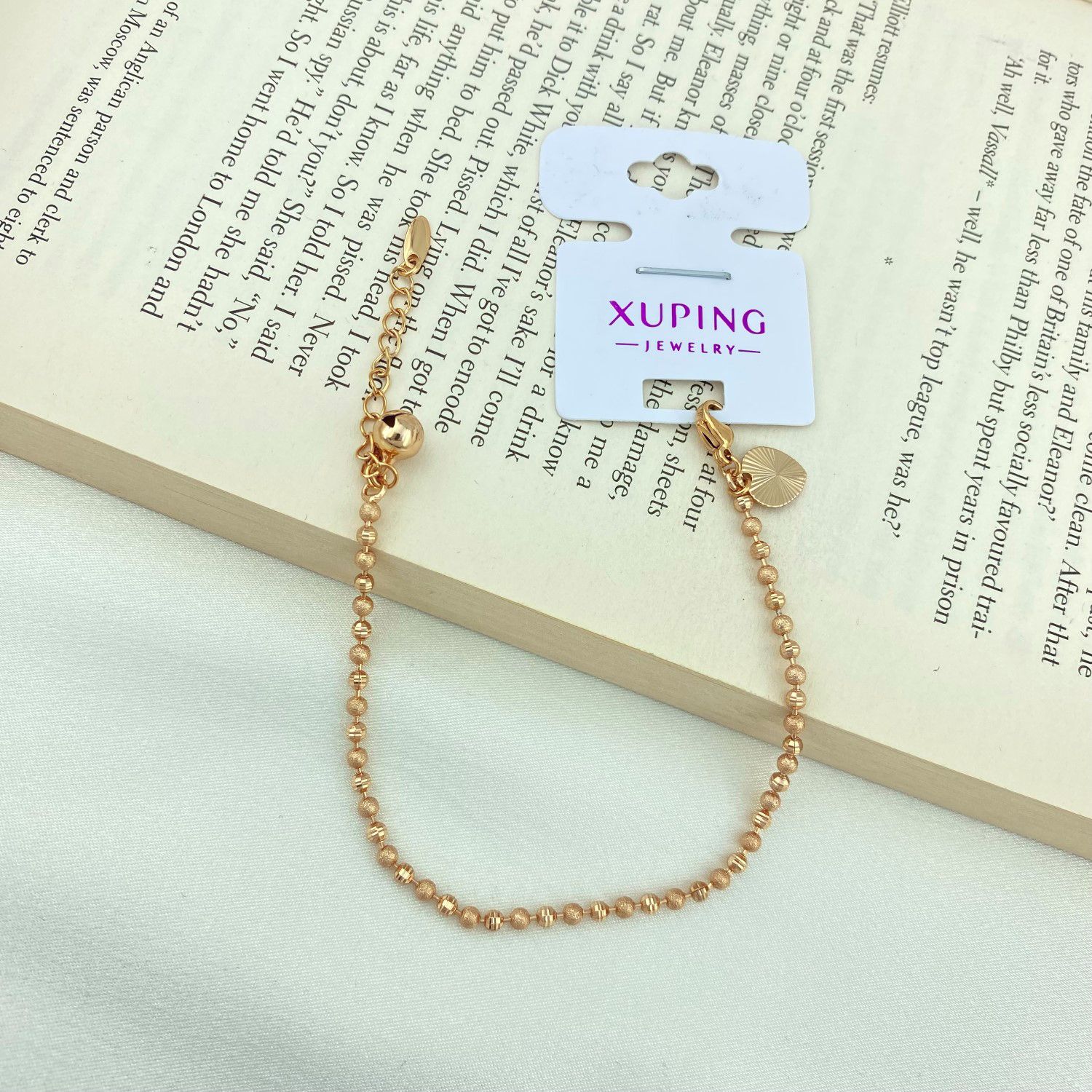 دستبند زنانه ژوپینگ مدل توپی گوی کد B4289 -  - 2