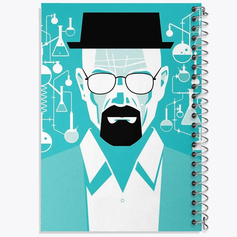 دفتر مشق 100 برگ خندالو طرح سریال بریکینگ بد Breaking Bad کد 13290