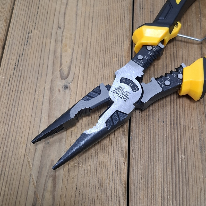 انبر دم باریک چند کاره تاتند مدل CR_V سایز 9 اینچ