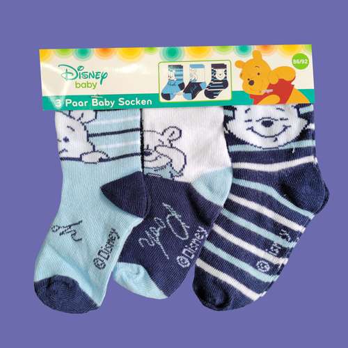 جوراب بچه گانه دیزنی مدل N-985 بسته 3 عددی