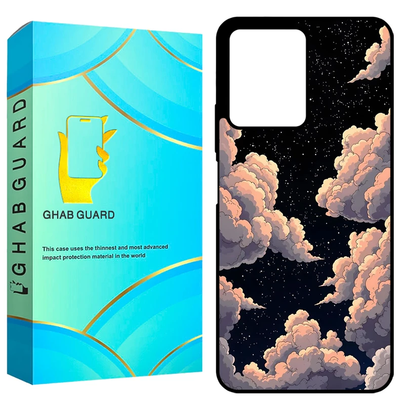 کاور قاب گارد طرح ابر مدل GCHPN12 مناسب برای گوشی موبایل شیائومی Redmi Note 12 4G