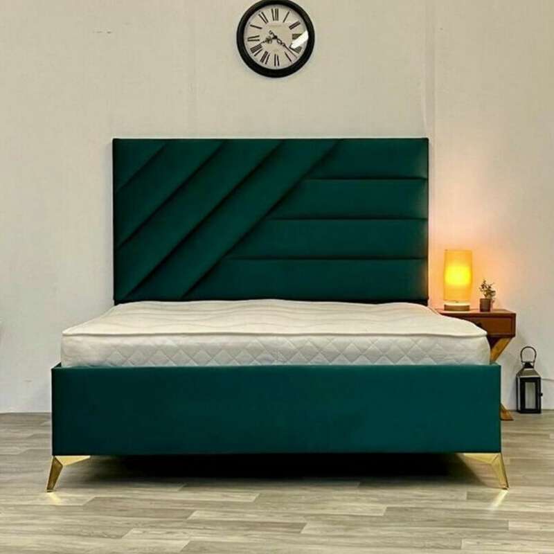 تخت خواب دونفره مدل روژینا سایز 180×200 سانتی متر