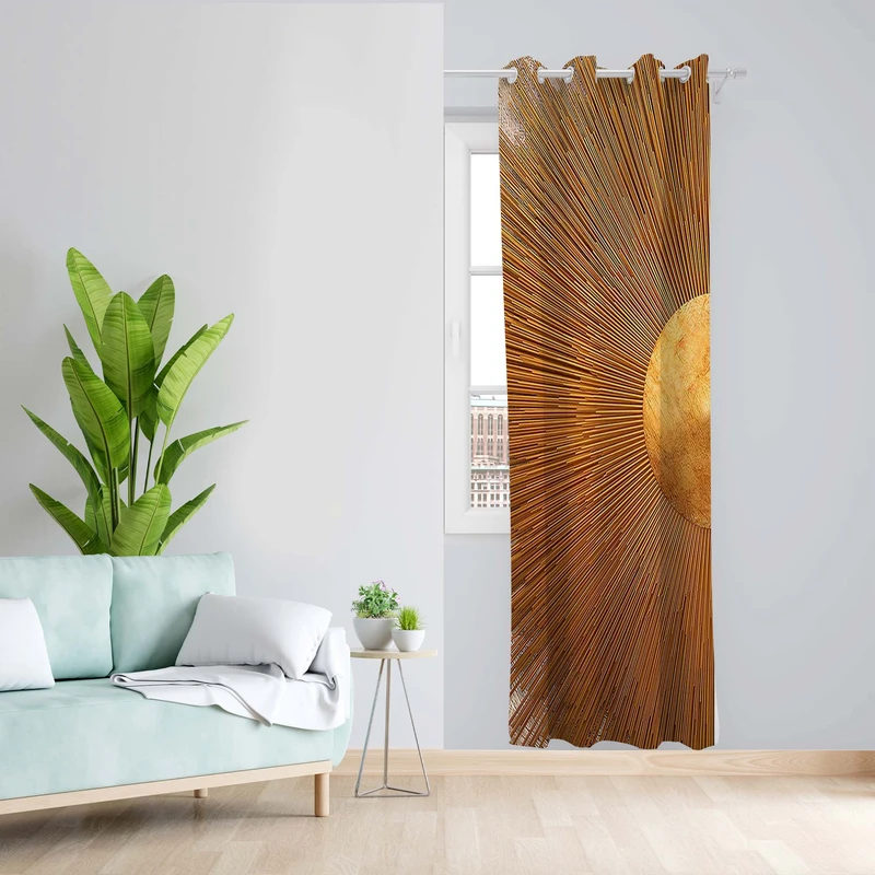 پرده طرح نور مدل مخمل پانچی کد 5325L z سایز 140x200 سانتی متر