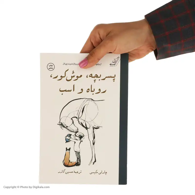 کتاب پسربچه، موش کور، روباه و اسب اثر چارلی مکیسی انتشارات کتاب کوله پشتی
