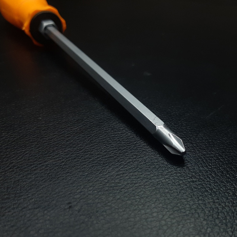 پیچ گوشتی یک سر چهارسو یک سر دو سو دینگشی مدل DQR-36542 بسته 7 عددی