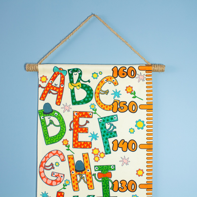 متر اندازه گیری کودک طرح Cute Alphabet کد NS128 متر اندازه گیری کودک طرح Cute Alphabet کد NS128