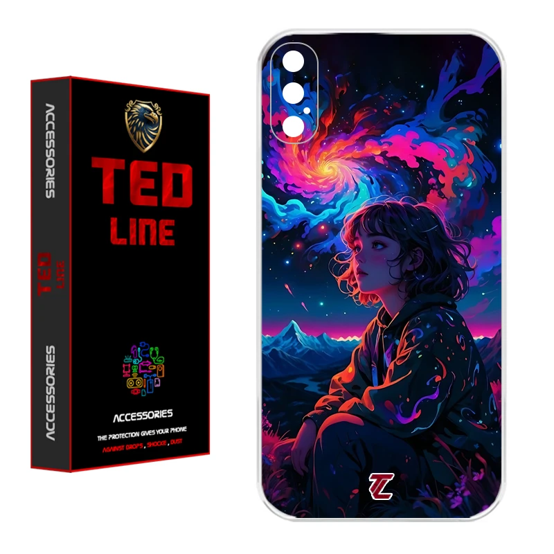 کاور تدلاین طرح دختر کد 1197 مناسب برای گوشی موبایل اپل Iphone X / XS