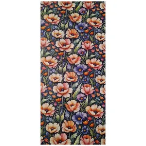 کاغذ کادو مدل دشت شقایق طرح نوروزی سایز 70×50 سانتی متر بسته 3 عددی