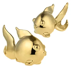 مجسمه مدل DE-NZ297 طرح ماهی مجموعه دو عددی