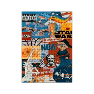 پازل 117 تکه مدل mix کد 1934