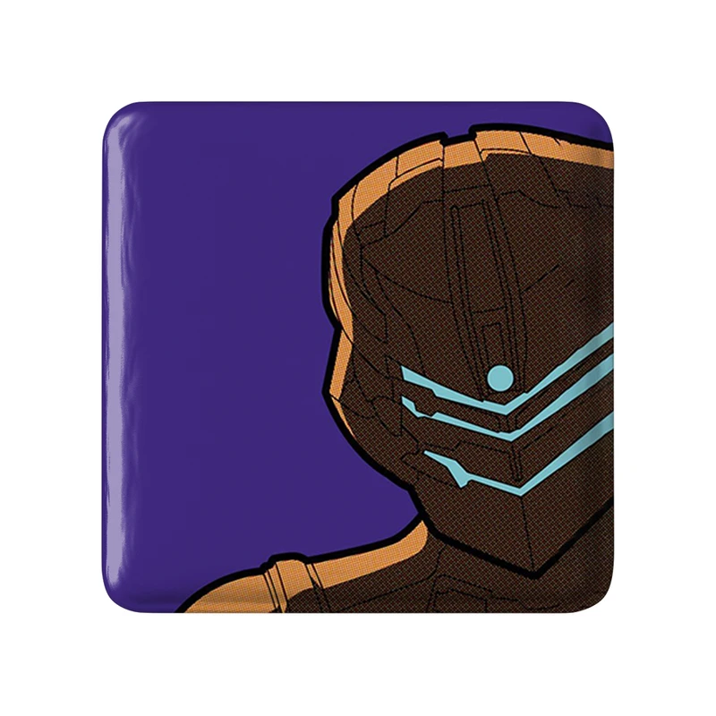 مگنت خندالو طرح بازی دد اسپیس (Dead Space) مدل مربعی کد 35075