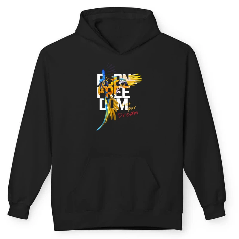 هودی مردانه پاد آفرین مدل متن انگیزشی کد 0189