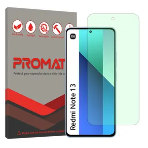 Promate Eye Care model green light protection screen protector suitable for Xiaomi Redmi Note 13 4G mobile phone