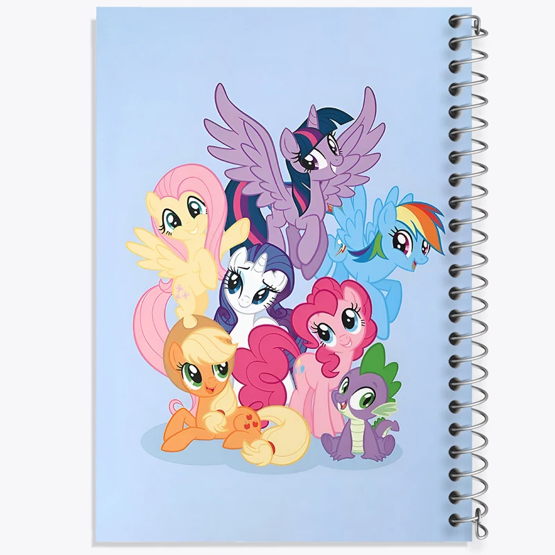 دفتر نقاشی 50 برگ خندالو طرح اسب پونی کد N4660