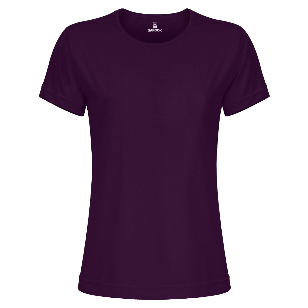 تی شرت آستین کوتاه زنانه ساروک مدل TSHPYR کد 02 رنگ بنفش -  - 1