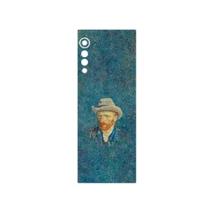 MAHOOT Self portrait with a gray felt hat Cover Sticker for LG Velvet 5G