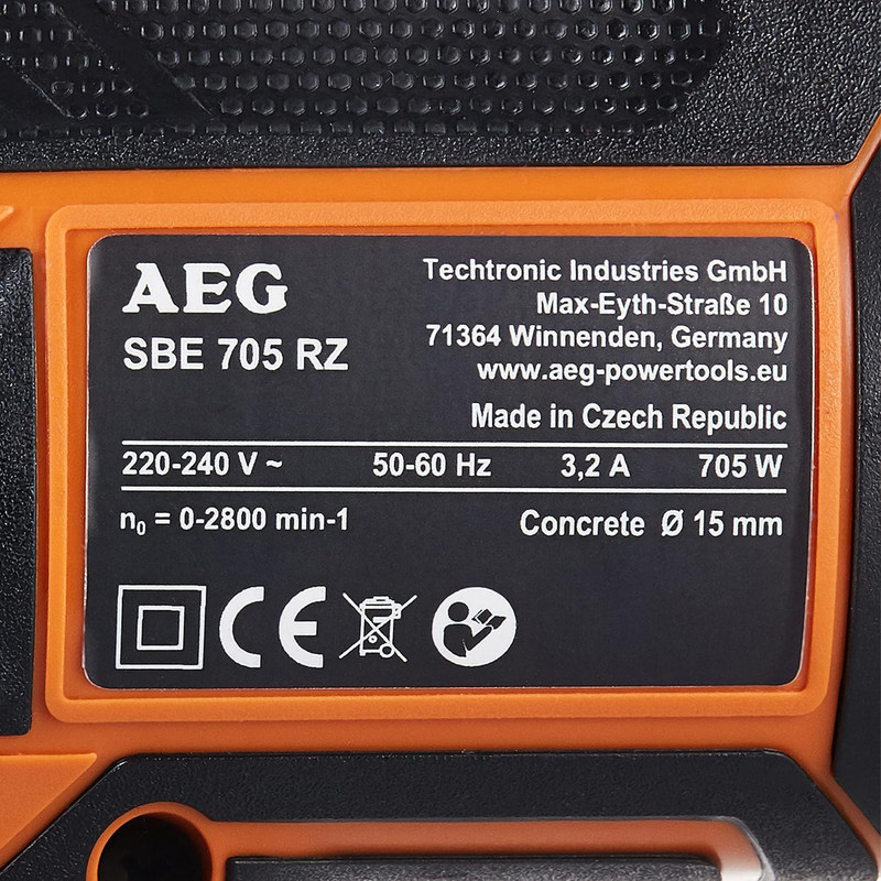 دریل چکشی آاگ SBE 705 RZ