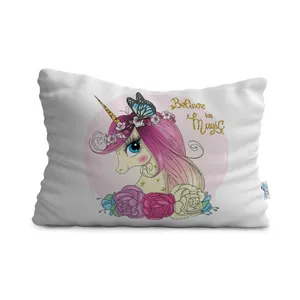 بالش کودک شمسه نگار مدل تک شاخ