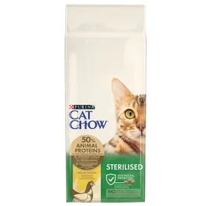 غذا خشک گربه پورینا مدل CATCHOW STERILISED CHIKEN وزن 3 کیلوگرم