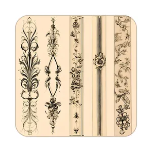 زیر لیوانی کاکتی طرح گل مدل mp19478