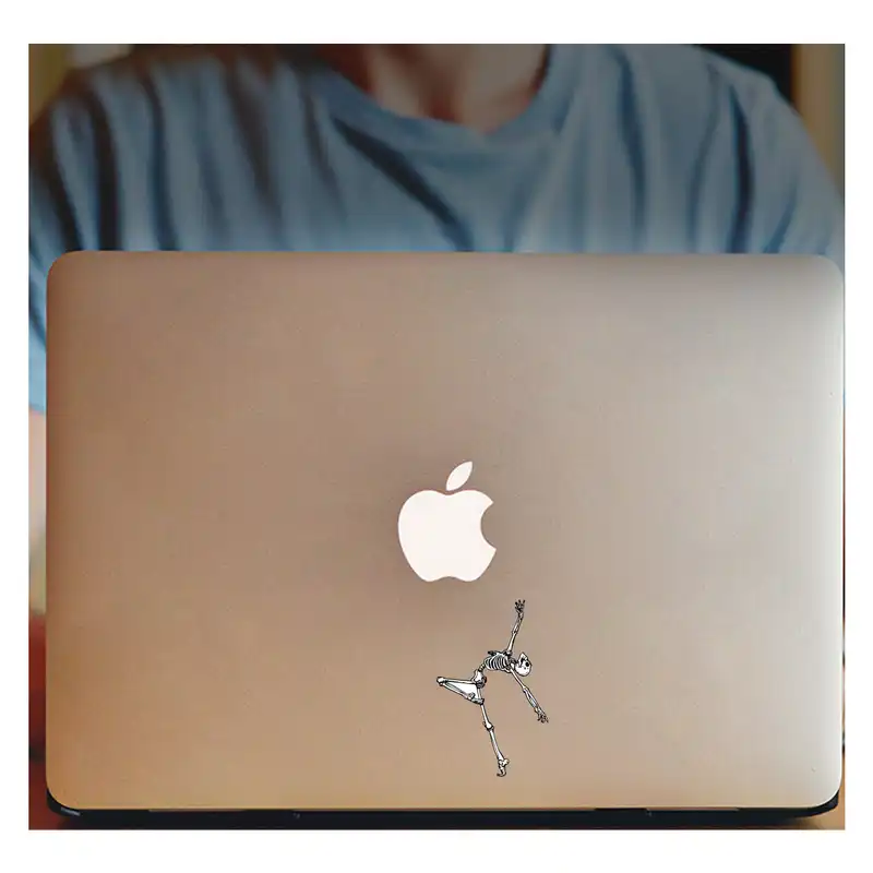 برچسب لپ تاپ طرح اسکلت کد 847