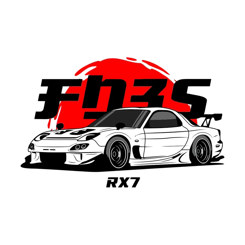 برچسب لپ تاپ پویا مارکت طرح ماشین ژاپنی کد 2964