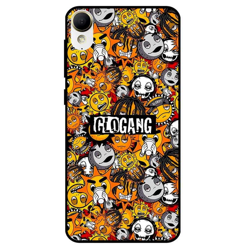 کاور مگافون طرح شکلک مدل 8243 مناسب برای گوشی موبایل اچ تی سی Desire 825