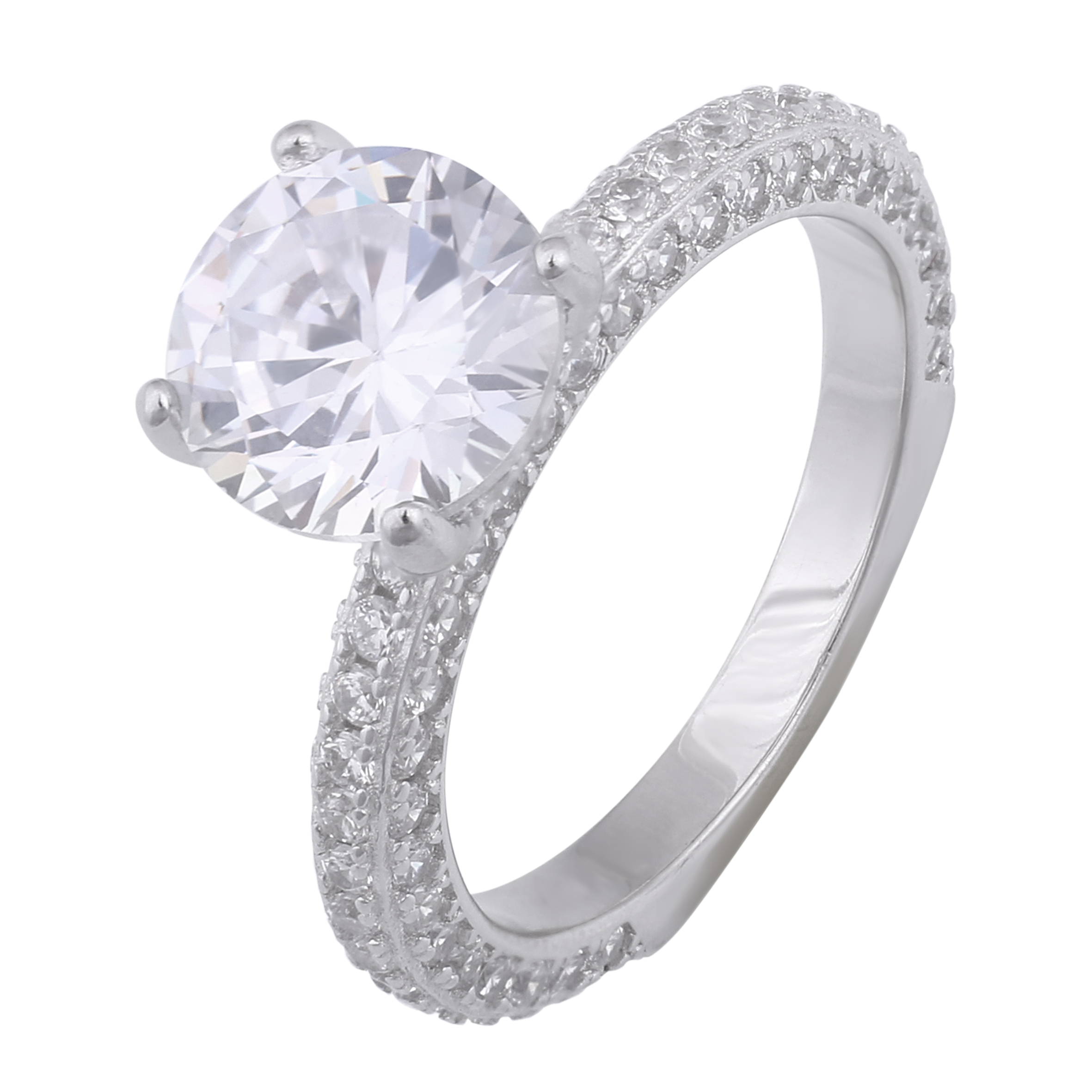 انگشتر نقره زنانه مدل 36 کد R3292