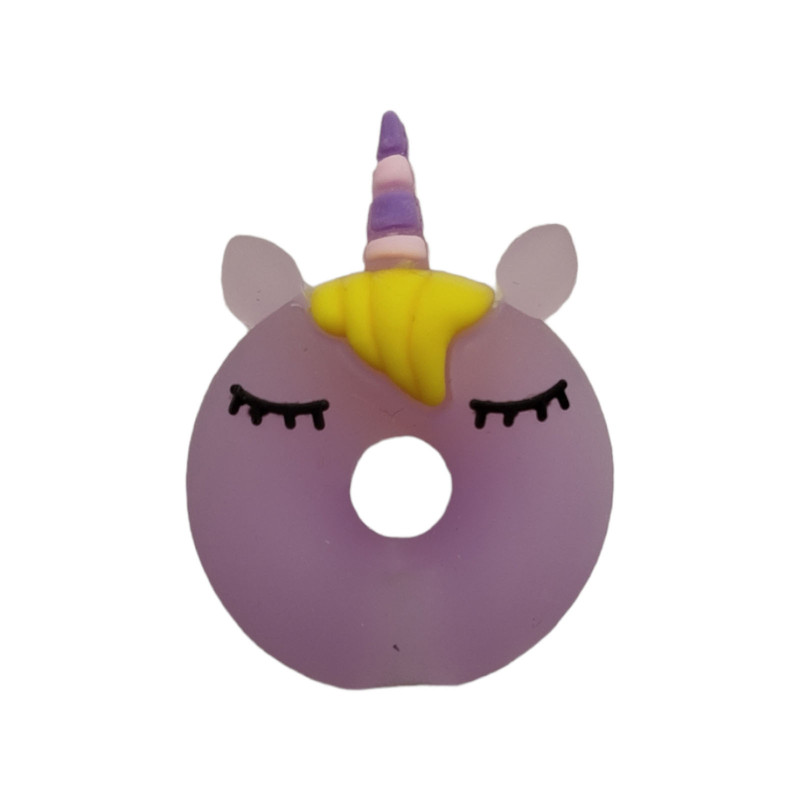 سرمدادی مدل سیلیکونی طرح یونیکورن و دونات کد 02