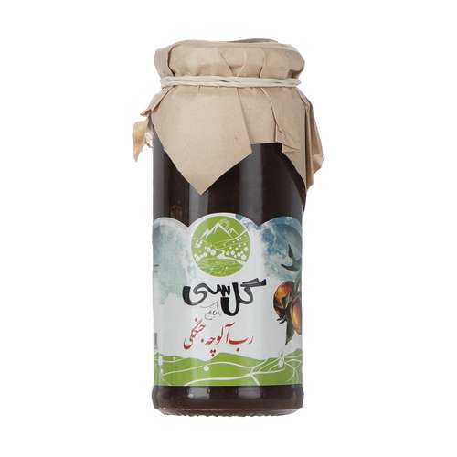 رب آلوچه ارگانیک گل باغ سی - 500 گرم 